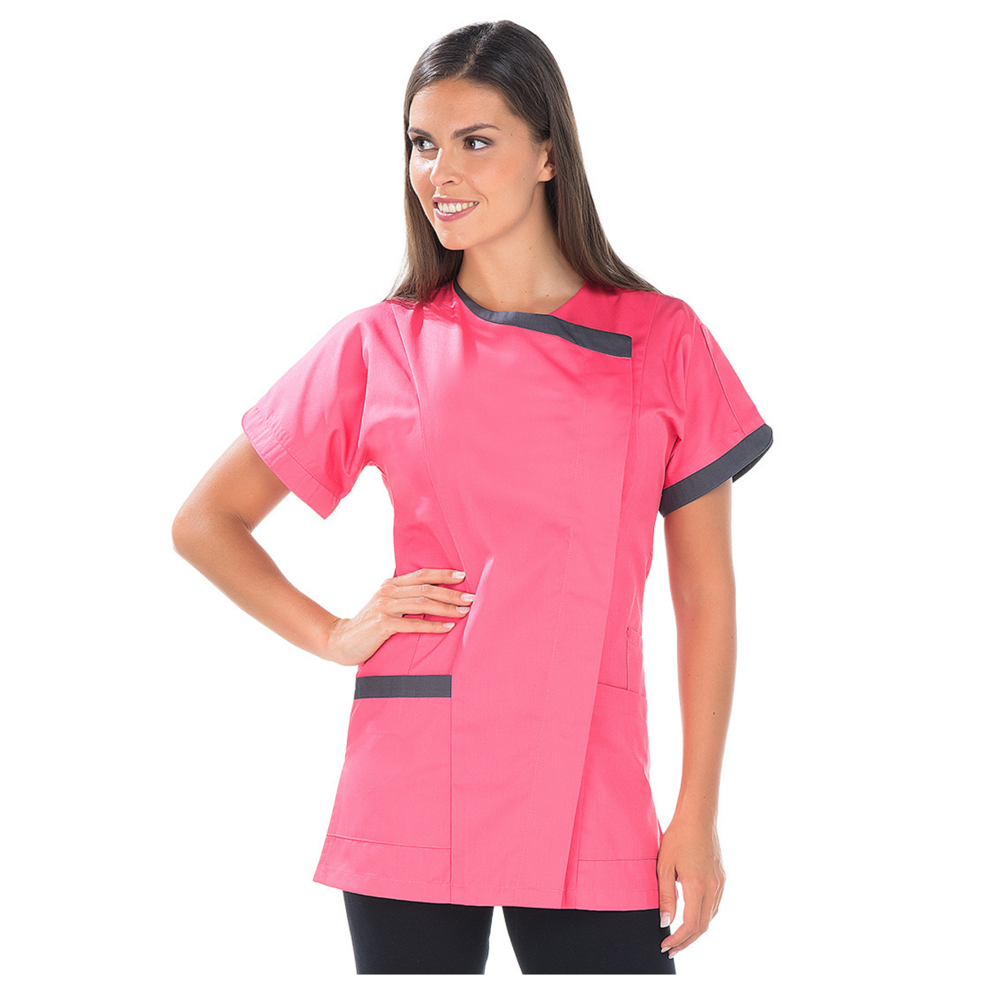 Dalhia - Tunique - Manches courtes - Femme - 75 cm