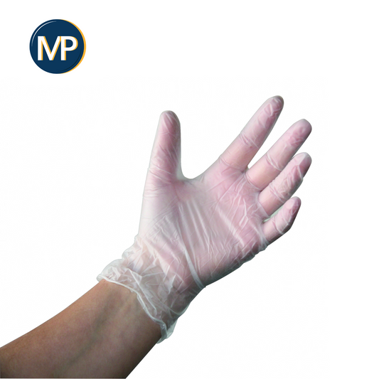 Gants d'examen - Vinyle - Sans poudre - Ambidextres - Boite de 100 - My Podologie