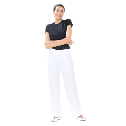 Alizée - Pantalon - Femme - Ceinture élastique dos - Sans poche