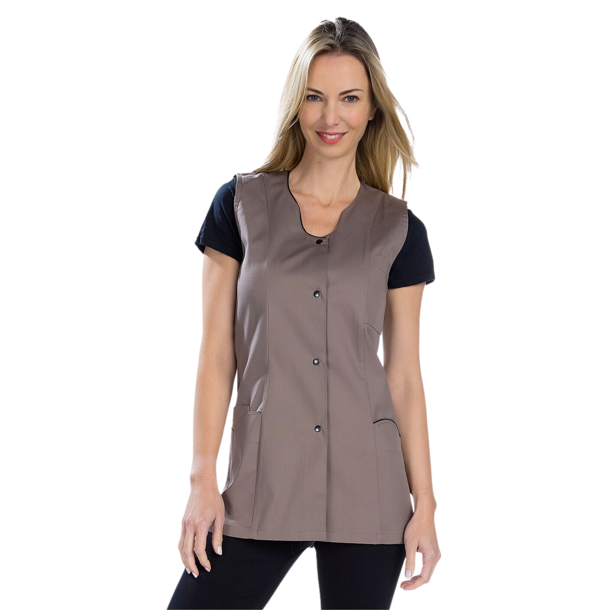 Anaïs - Tunique - 3 types de manches - Femme - 75cm