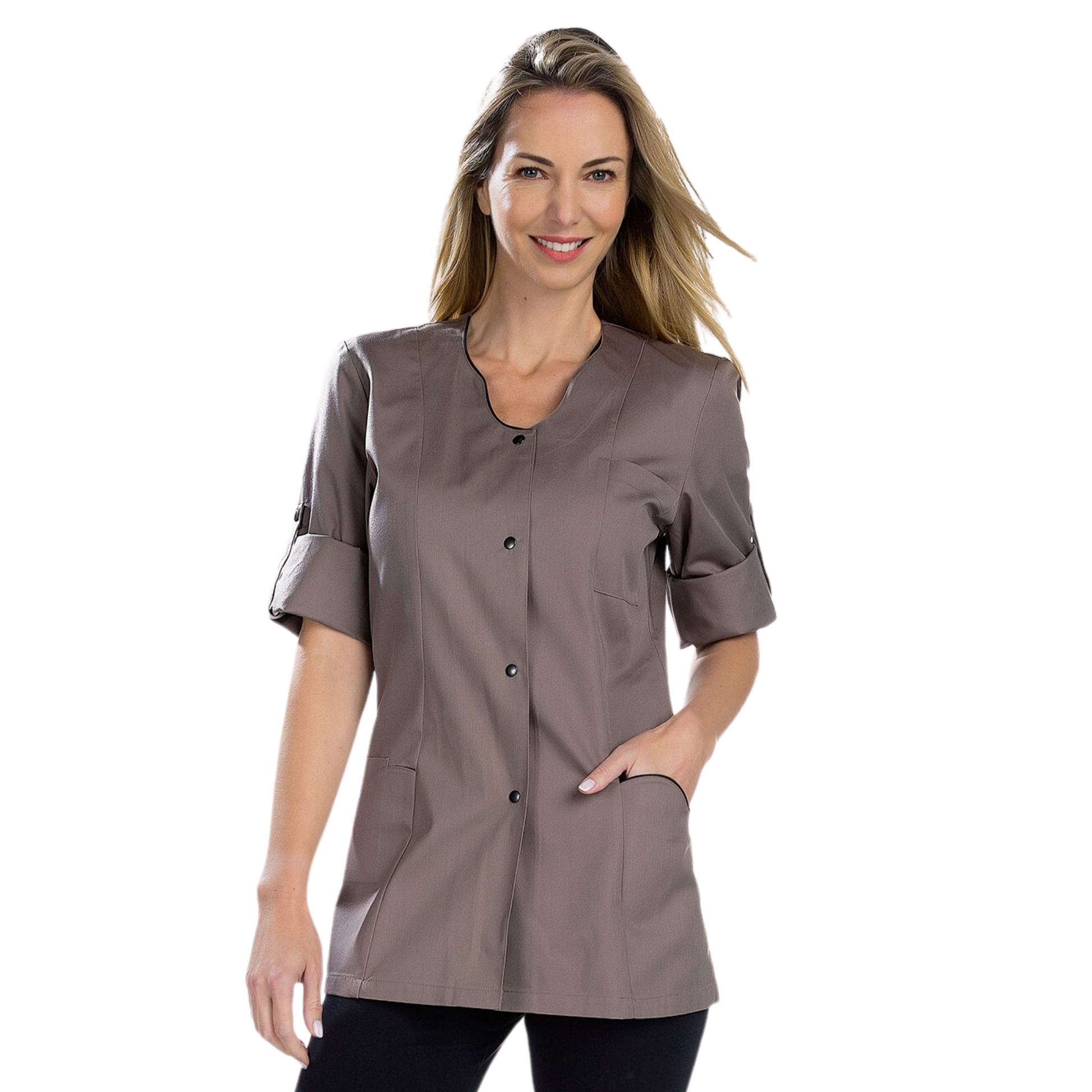 Anaïs - Tunique - 3 types de manches - Femme - 75cm