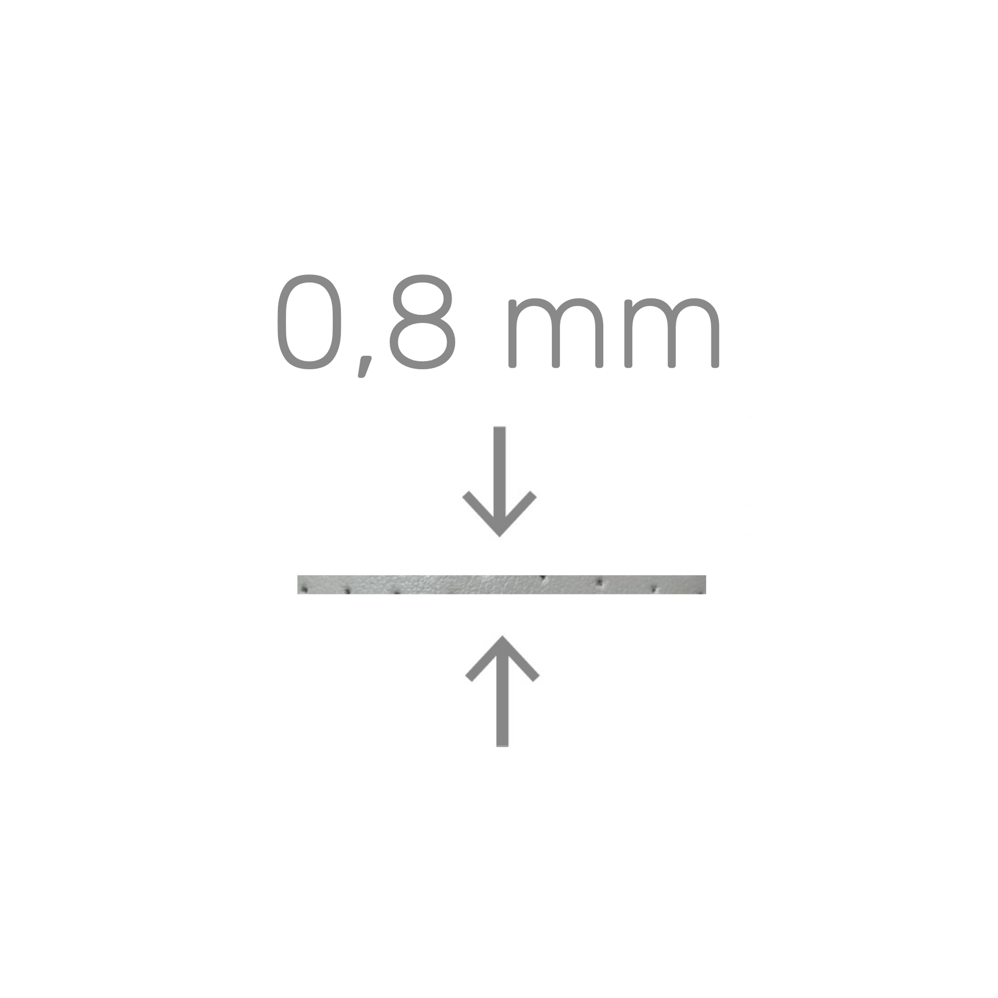 Recouvrement My SPC - Synthétique - Perforé - 0,8 mm