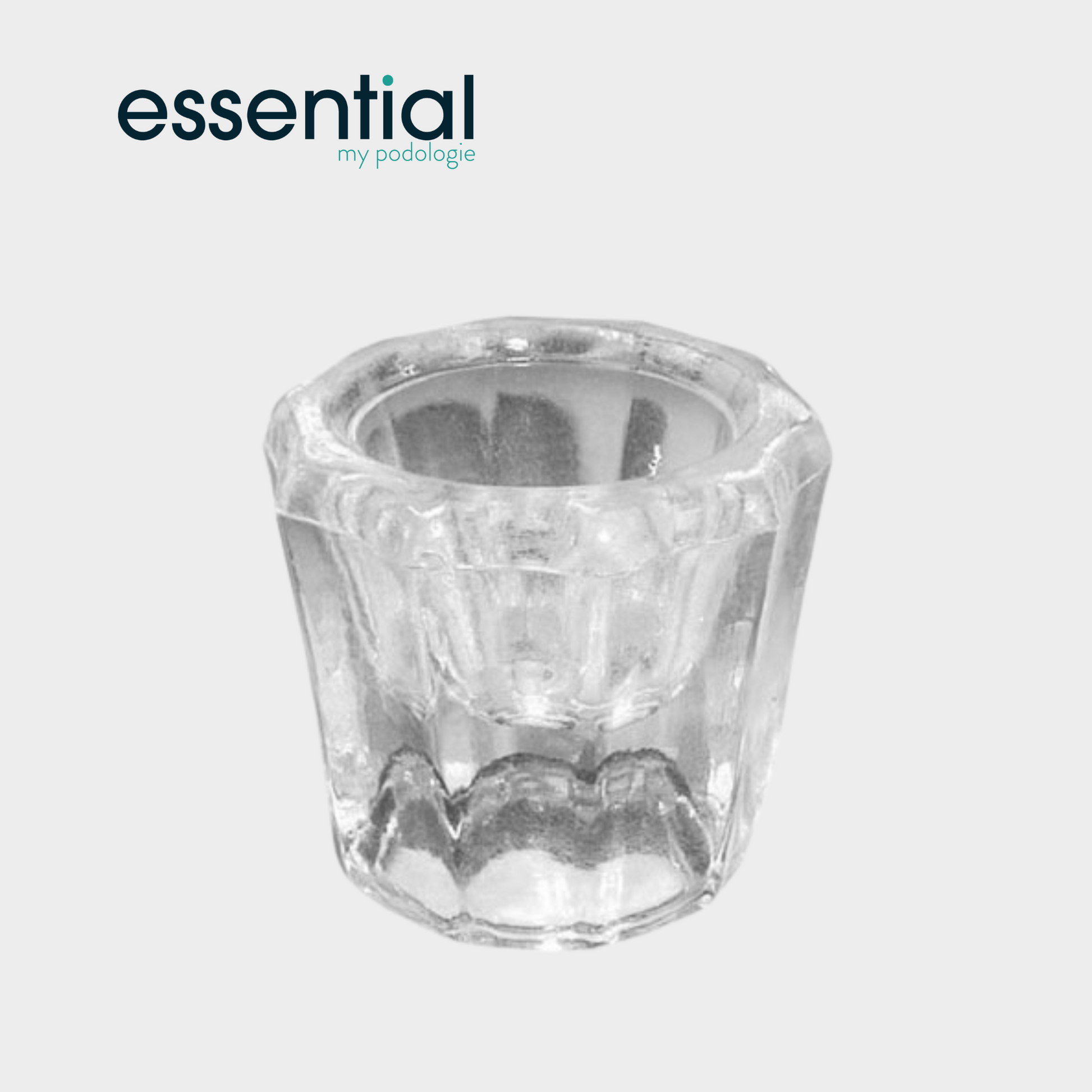 Godet en verre transparent pour bonding - Ruck