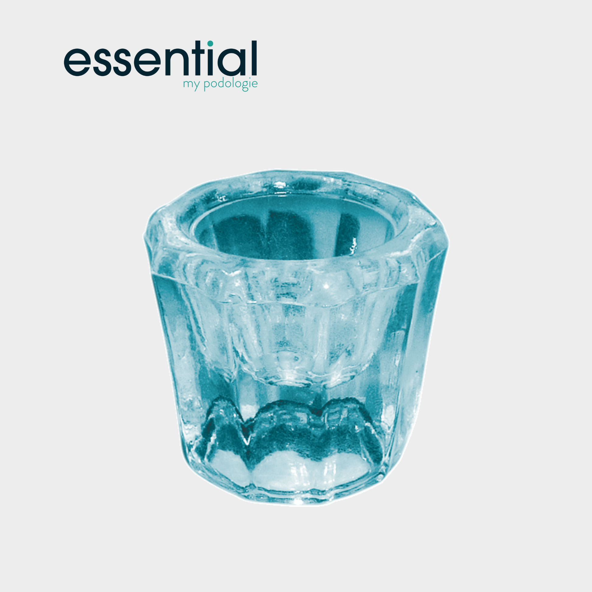 Godet en verre transparent pour bonding - Ruck