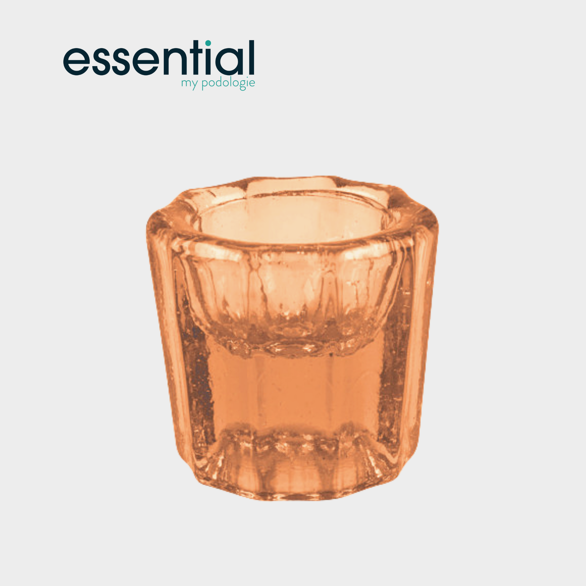 Godet en verre transparent pour bonding - Ruck