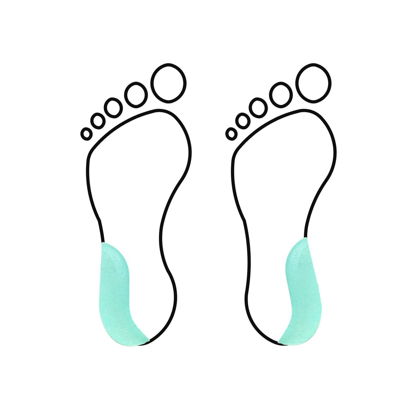 Coin varus-valgus - 8 mm - Shore 30-35 - Vert