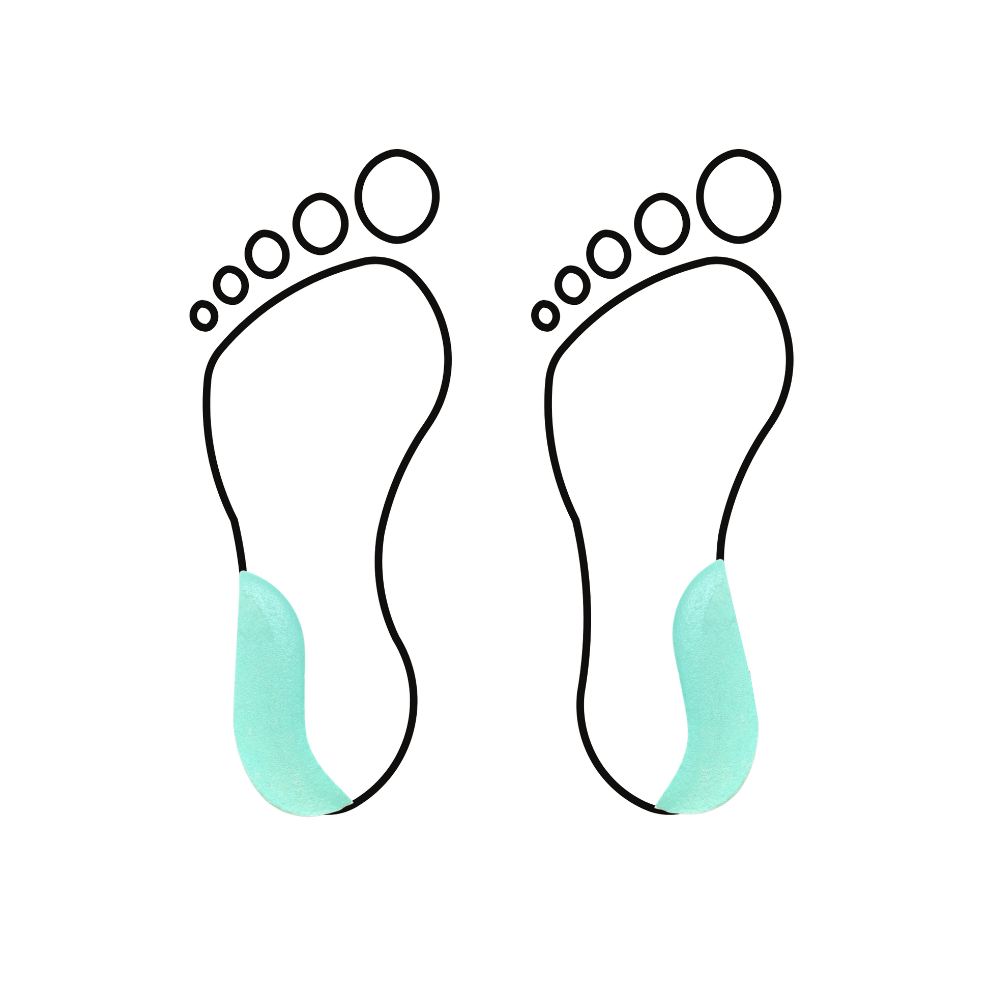 Coin varus-valgus - 8 mm - Shore 30-35 - Vert