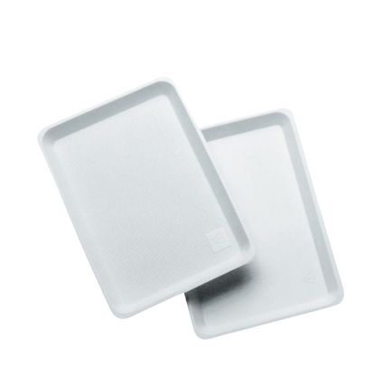 50 plateaux de soin à usage unique fond lisse - 3 formats