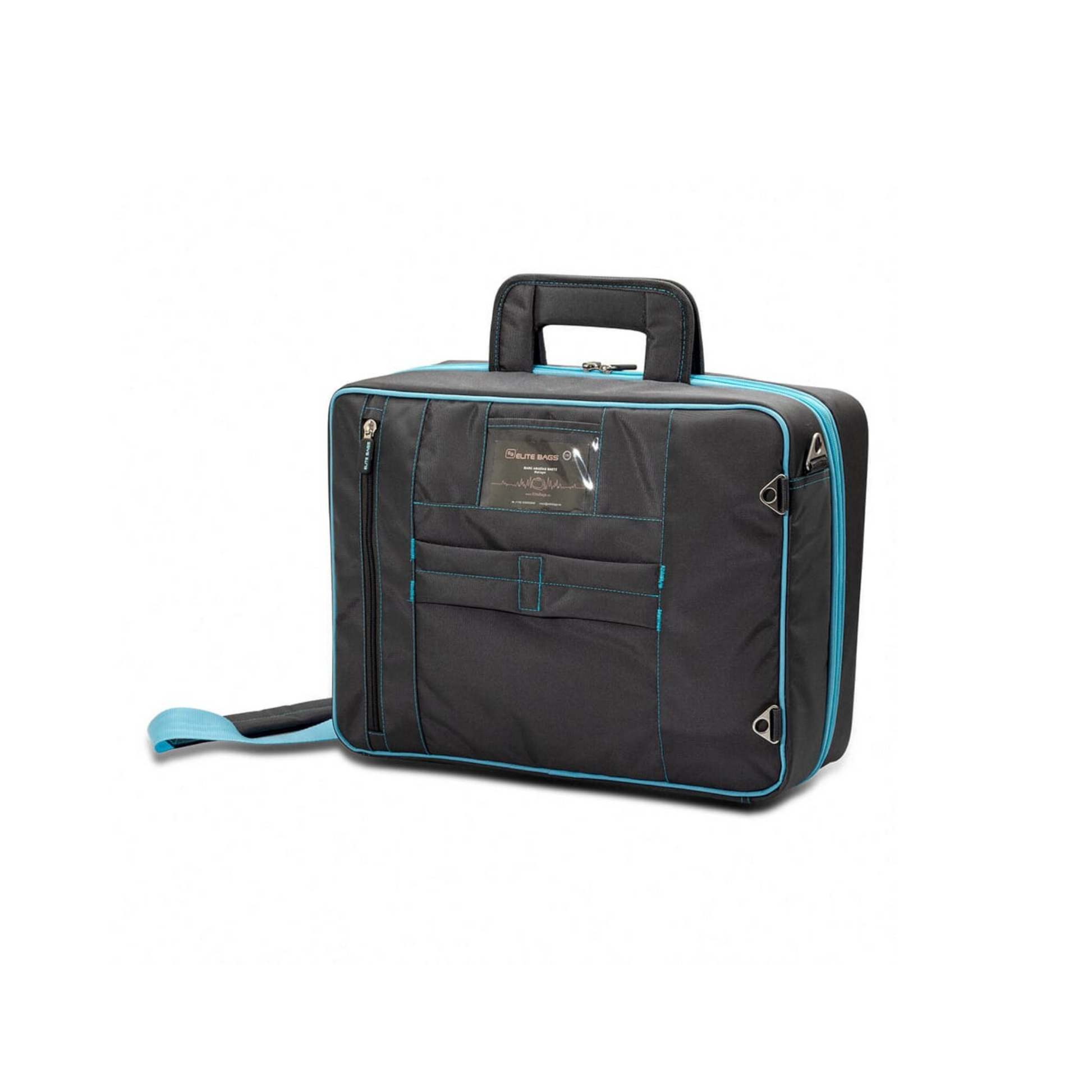 Mallette médicale convertible SUIT&GO - Gris - Chariot à roulettes en option