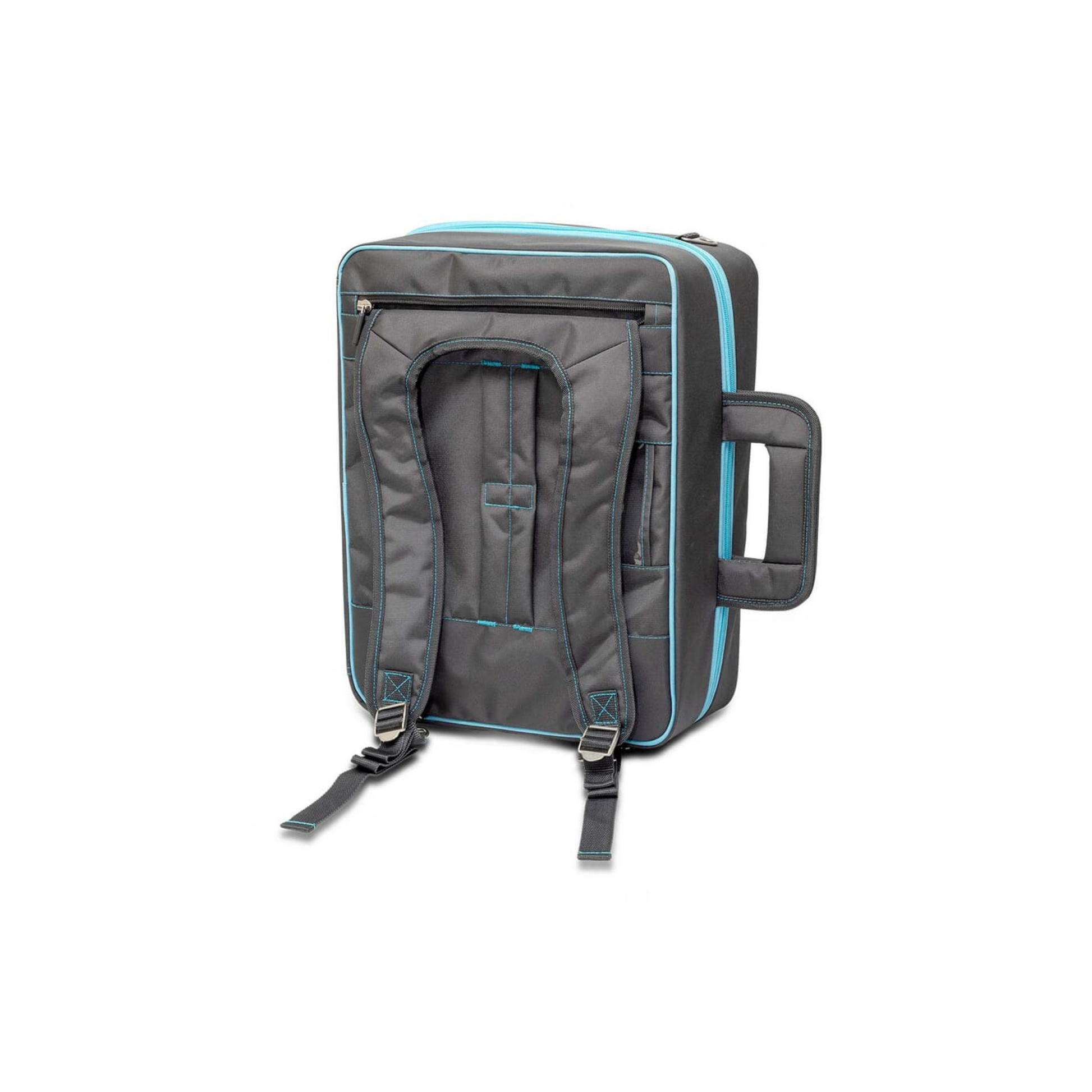 Mallette médicale convertible SUIT&GO - Gris - Chariot à roulettes en option