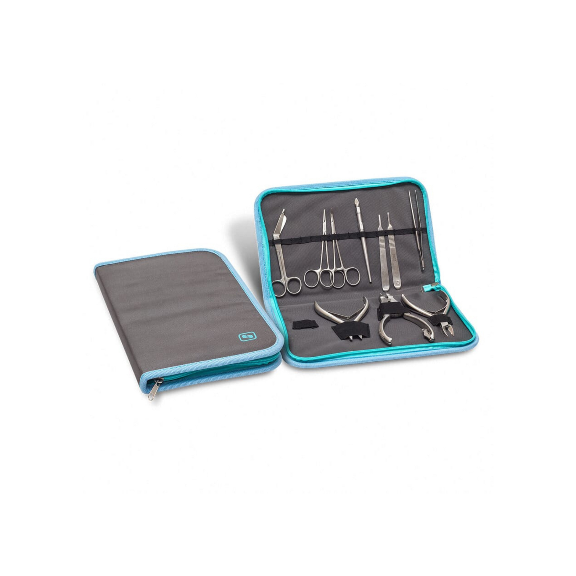Mallette médicale convertible SUIT&GO - Gris - Chariot à roulettes en option