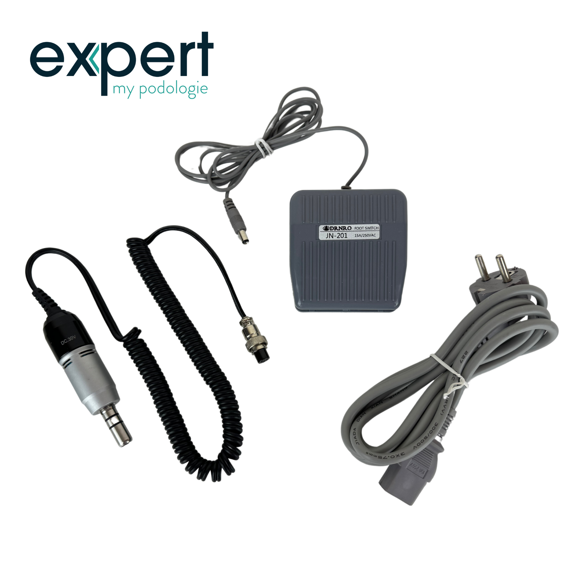 Micromoteur filaire Rotopodo - 40 000 tpm avec pédale - My Podologie