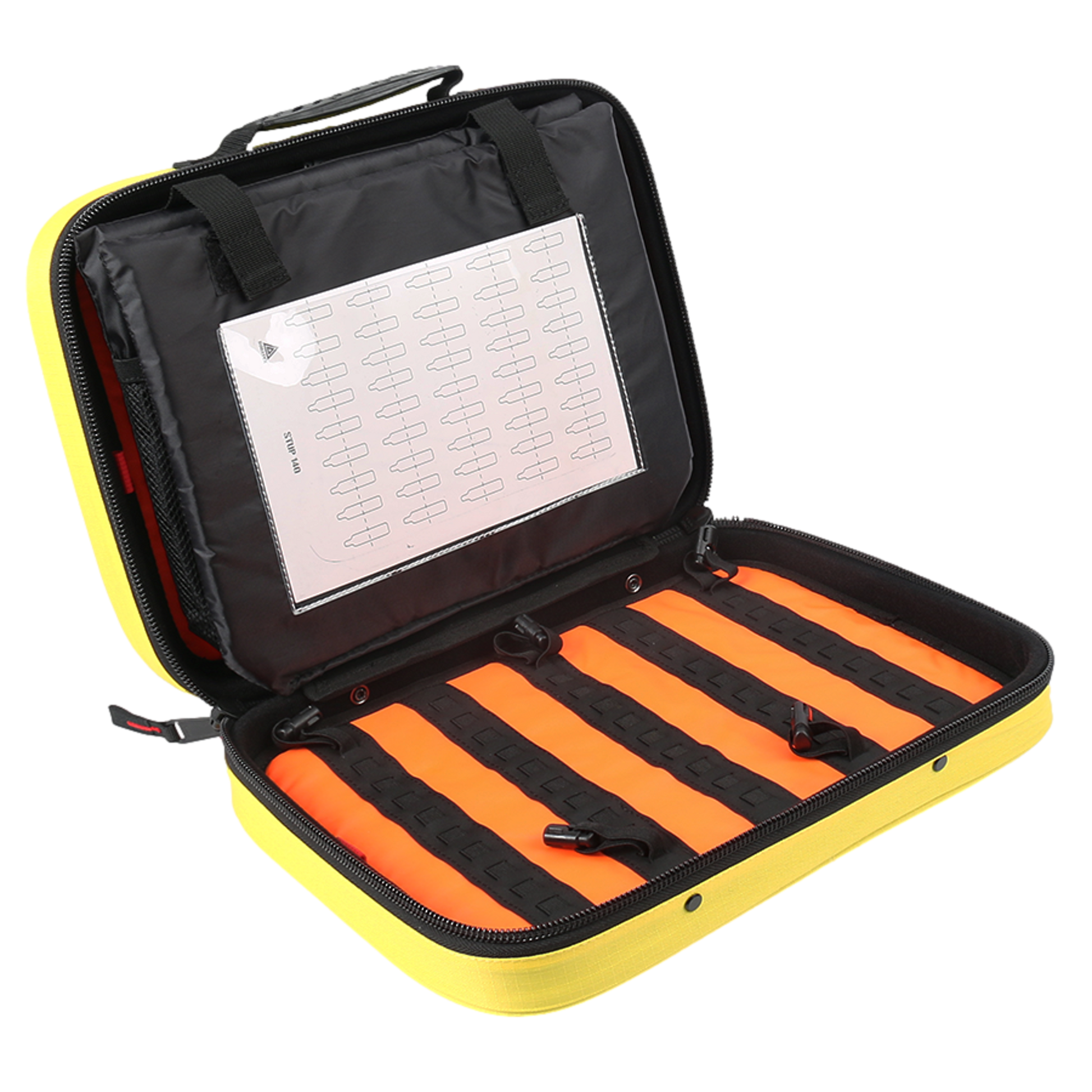 Petit ampoulier Stup Jaune - 3 capacités disponibles - DIMATEX