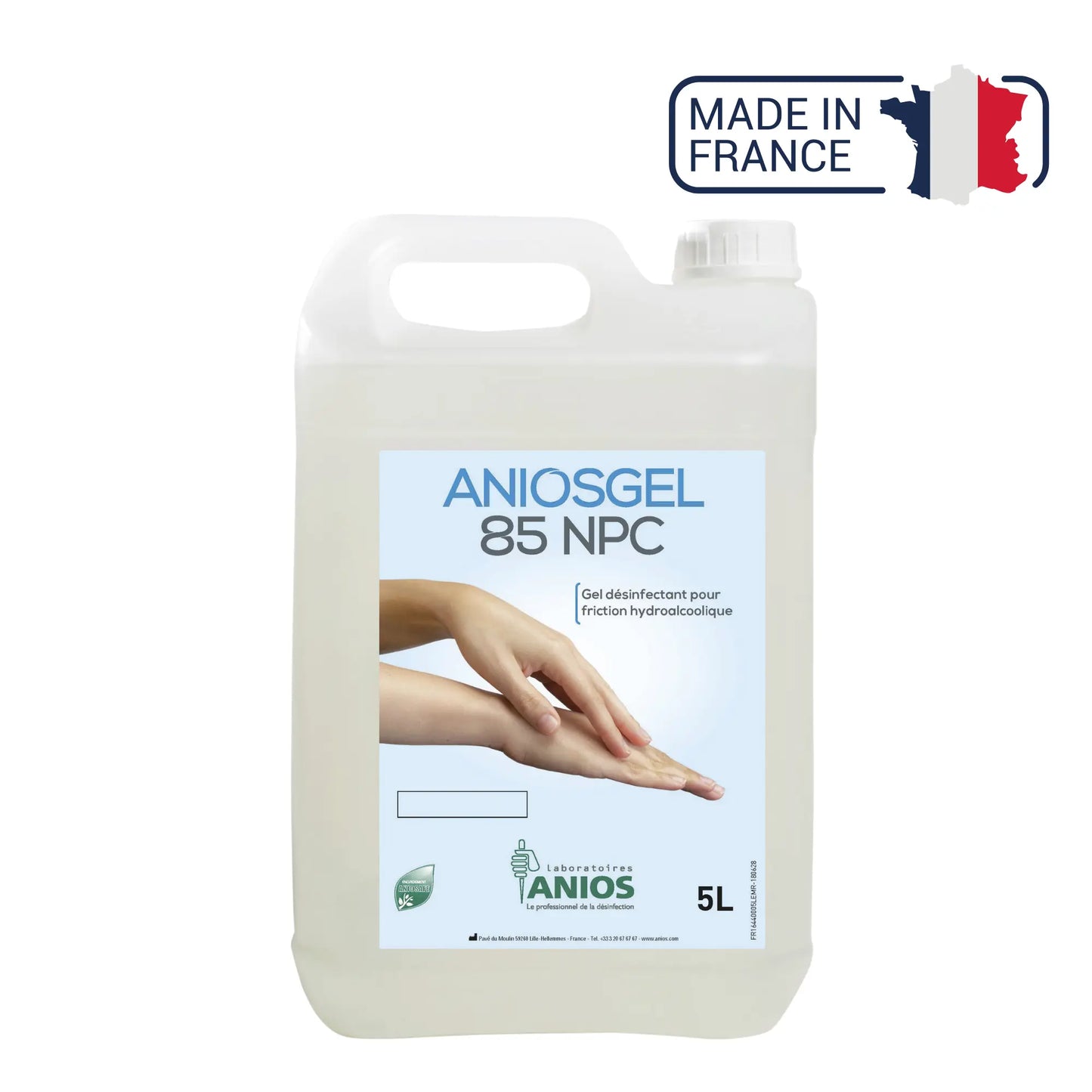 Aniosgel 85 NPC - Gel desinfectante para fricción hidroalcohólica - Anios