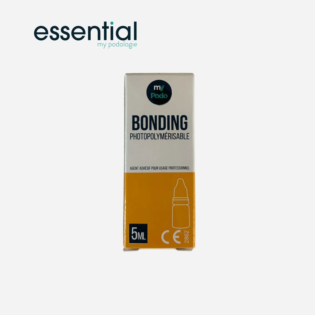 Bonding - Adhesive component for fixing orthonyxia resins to the nail - 5ml