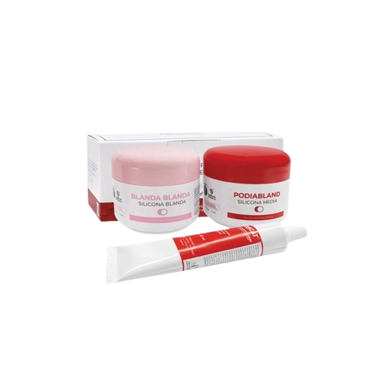 Basic Orthoplasty Silicone Kit - Blanda Blanda 200 g + Podiabland 200 g + Reaktol Celerix 28 ml - Herbitas