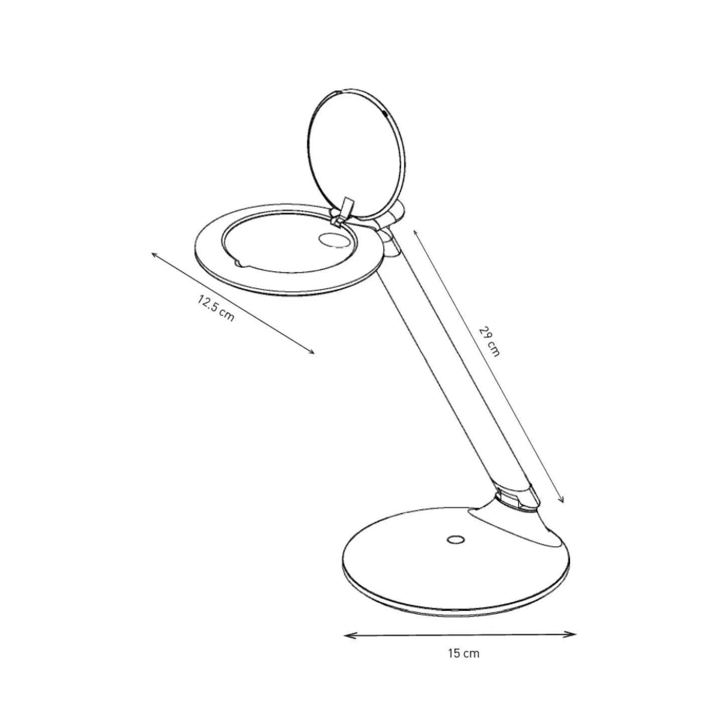 Ruck Desk Magnifying Lamp