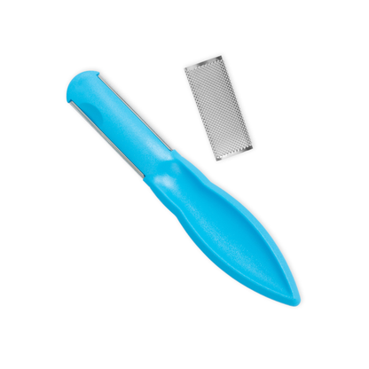 Rallador Credo con superficie de fricción de acero inoxidable