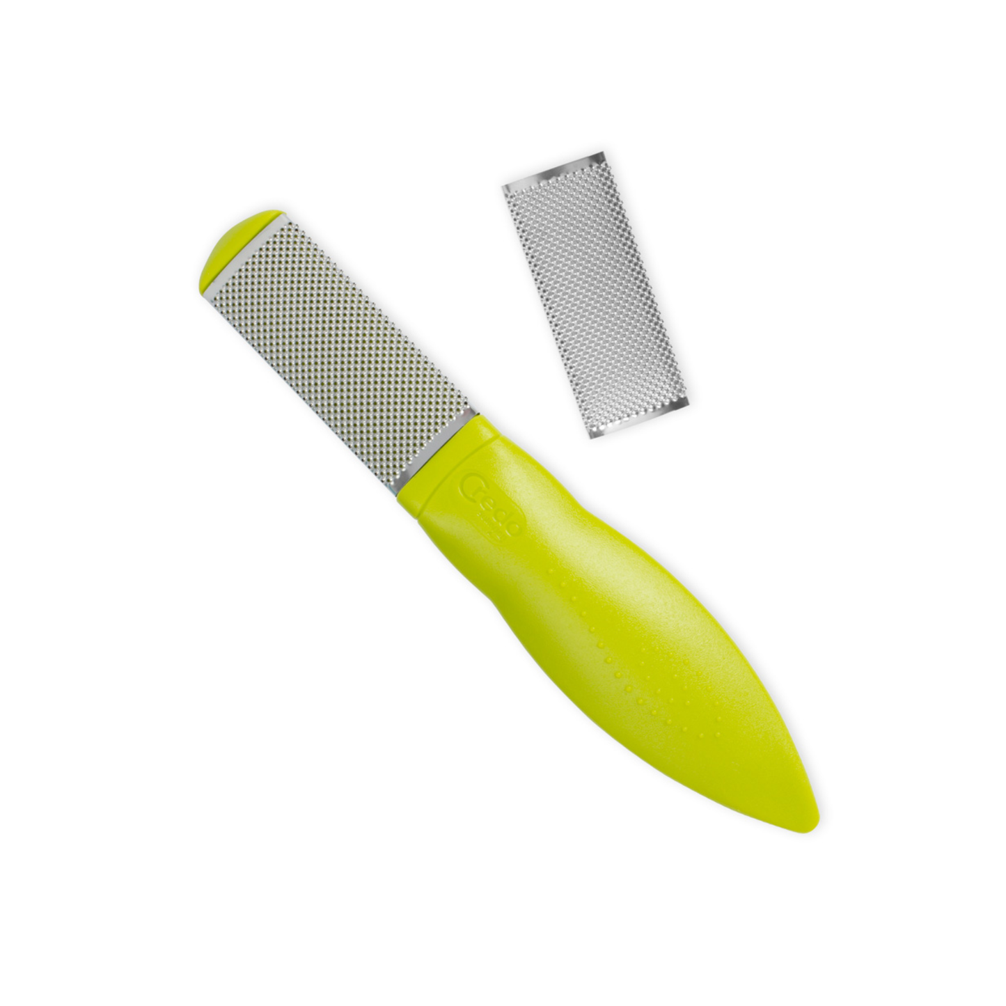 Rallador Credo con superficie de fricción de acero inoxidable