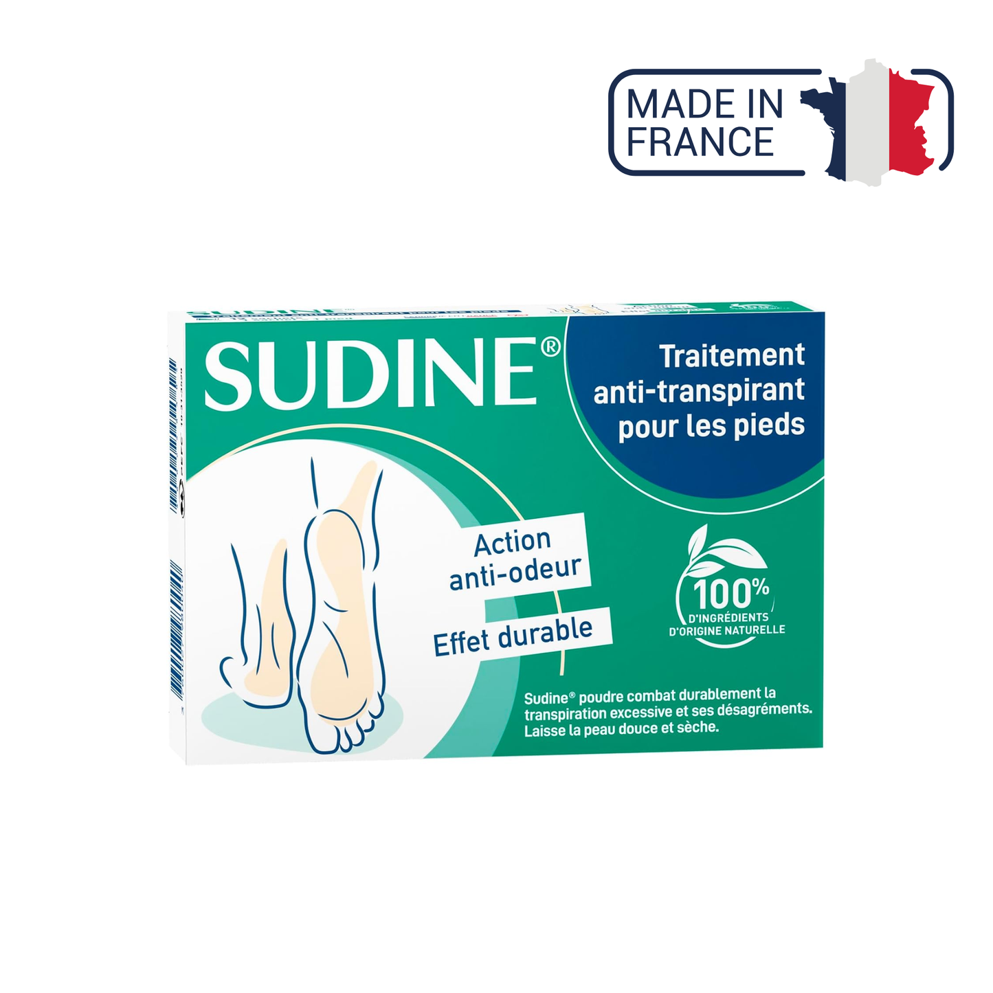 Sudine - Antiperspirant Foot Treatment Powder